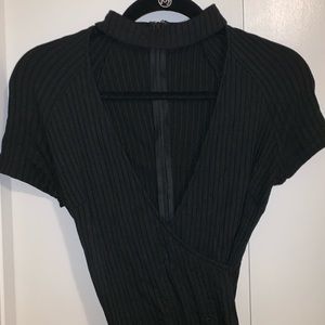 LF stores black bodysuit